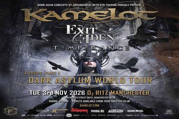 KAMELOT at O2 Ritz - Manchester — event image